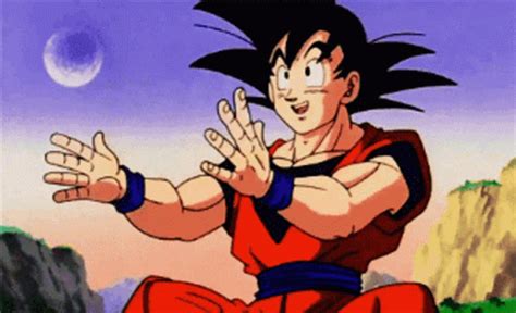 Dragon Ball Z Goku GIF - Dragon Ball Z Goku Clapping - Discover & Share GIFs