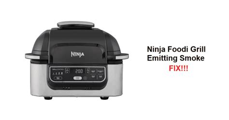 Ninja Foodi Grill Emitting Smoke: 6 Ways To Fix - Miss Vickie