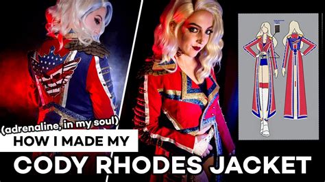 CODY RHODES COSPLAY (WWE/AEW): How I made my super cool jacket - YouTube