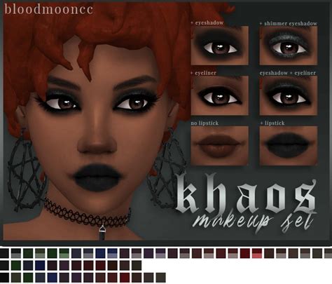 The Best Sims 4 Goth Makeup Custom Content — SNOOTYSIMS | Sims 4, Sims, Sims 4 characters