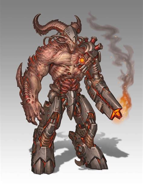 Another Cyberdemon by Trollfeetwalker | Doom demons, Doom, The revenant