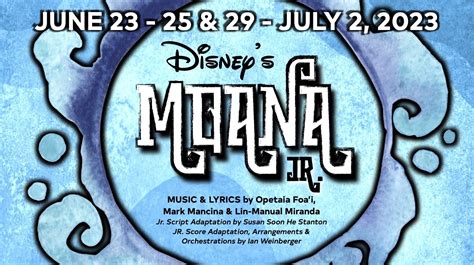 Disney's MOANA, JR. - Nebraska Communities Playhouse