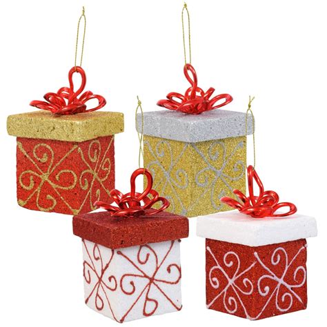 DollarTree.com | Bulk Christmas House Glittery Gift Ornaments ...