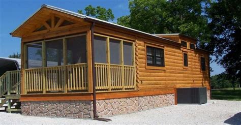 Affordable and Charming Log Cabin Park Models To Go