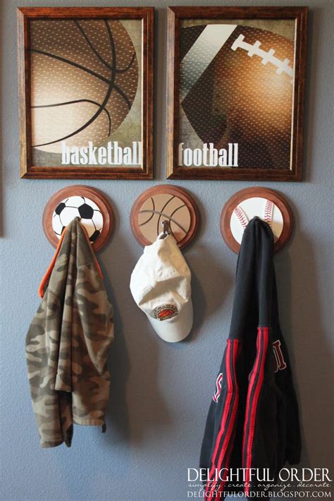 Delightful Order: Boy's Sports Room Decor - Clients Home