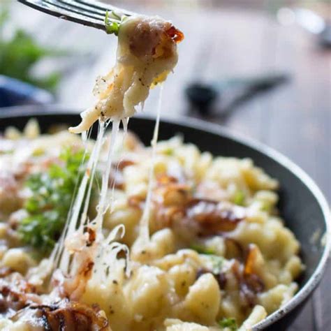 Cheese Spaetzle Recipe (Käsespätzle) | Masala Herb