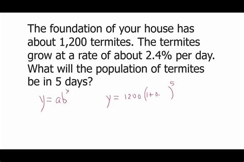 Rate of Growth or Decay: Applications of Exponential Functions - YouTube