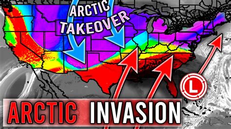 BIG Arctic Takeover, Potential MASSIVE Blizzards, STRONG Cold Fronts ...