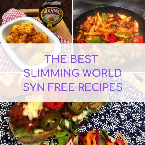 The Best Slimming World Syn Free Recipes - Slimming Violet - Recipes & Cooking Advice