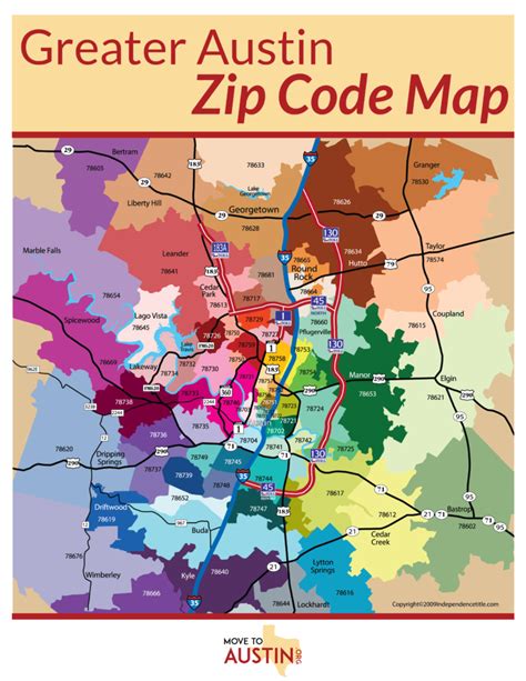 Austin Zip Codes – Move To Austin