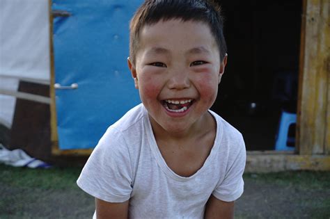 Local Mongolian Boy - Eternal Landscapes Mongolia