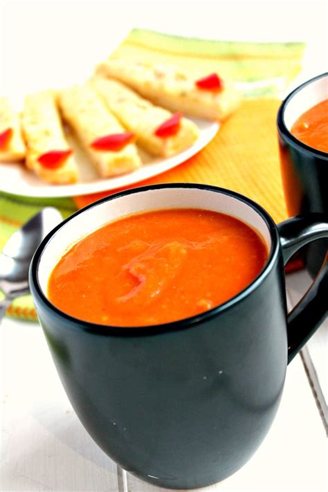 Blood Soup with Cheesy Witches Fingers - A Cornish Food Blog | Jam and Clotted Cream