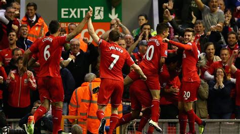 Liverpool 4 - 0 Everton - Match Report & Highlights