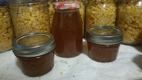 Corn cob jelly recipe Corn Cob Jelly, Corn On Cob, Ears Of Corn, Canned ...