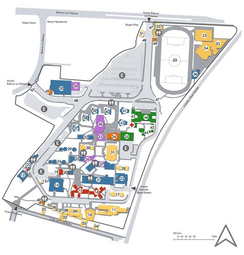 Mapa del campus - Universidad Centroamericana José Simeón Cañas