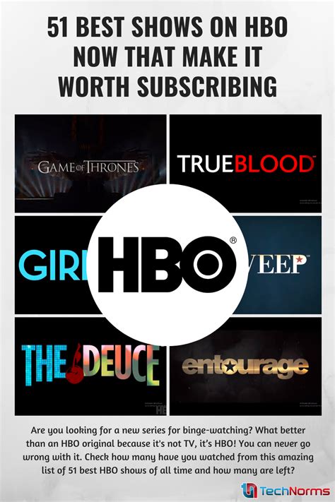 51 Best Shows On HBO Now That Make It Worth Subscribing | Hbo, Hbo series, Hbo go