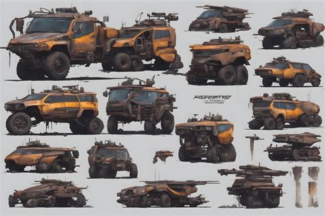 Cyberpunk vehicles