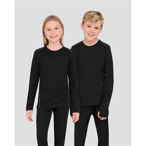 Terramar Kids' Fleece Base Layer Crew - W8769-S | Blain's Farm & Fleet