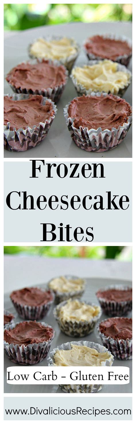 Frozen Cheesecake Bites