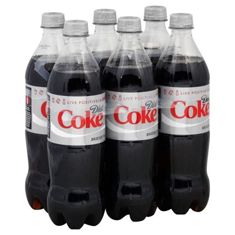 Diet Coke - 6 pack bottles