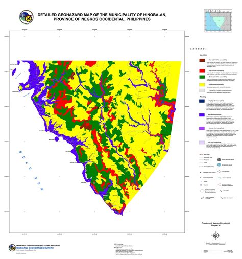 Detailed Geohazard Map of... - Municipality of Hinoba-an