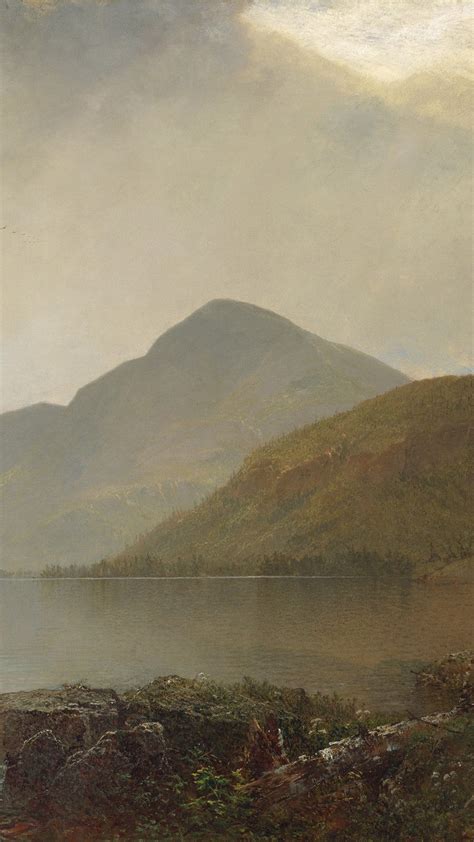 Lake George painting by John Frederick Kensett, 1869, oil on canvas | Windows Spotlight Images