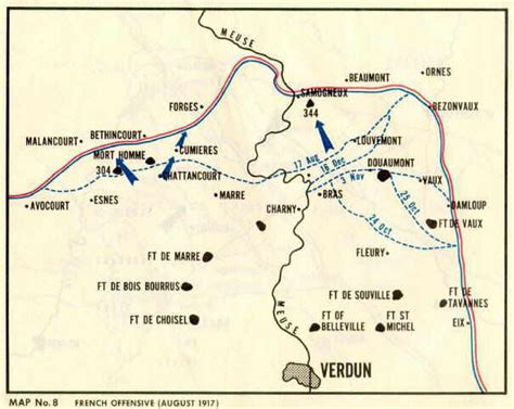 Battle Of Verdun Maps