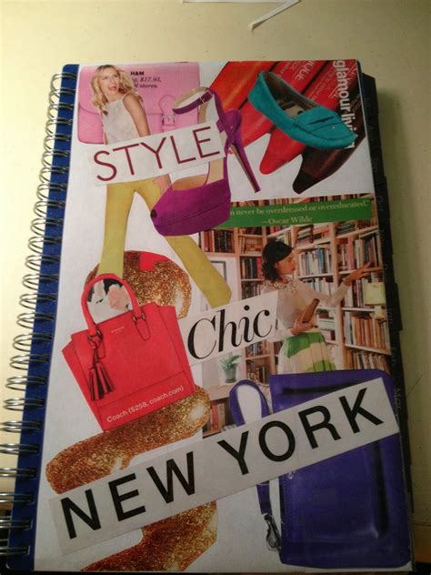 Stylish.Classy.Creative: DIY Collage Notebook Cover