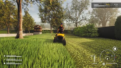 Lawn Mowing Simulator review -- Mowing the lawn, mowing the lawn