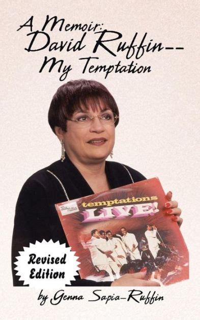 A Memoir: David Ruffin - My Temptation by Genna Sapia-Ruffin, David Sapia-Ruffin |, Paperback ...