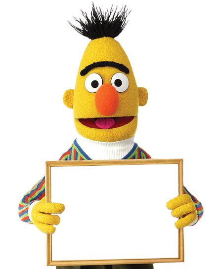 #pictureframe , #frame , #border , #sesamestreet , #bertandernie #freetoedit | Sesame street ...