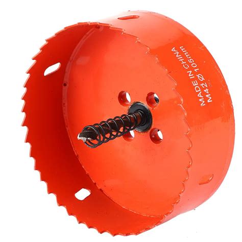 Tebru M42 Bi-Metal Hole Saw Metal Sheet Hole Cutter Holesaw Cutter Cutting Drill Bit, Holesaw ...