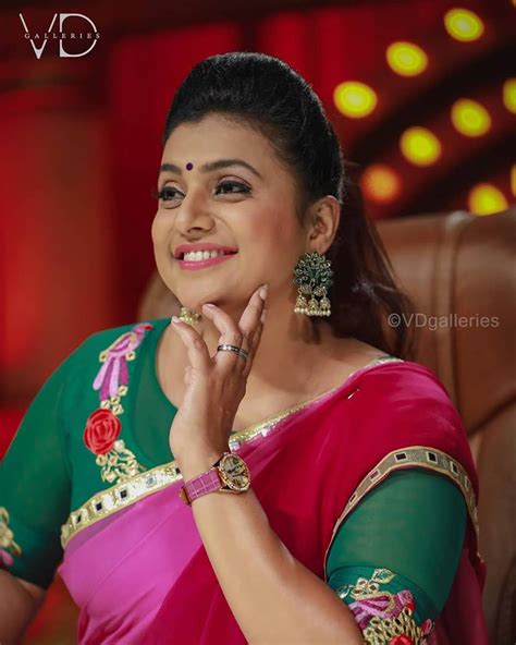 Actress Roja Latest Saree Photos Gallery