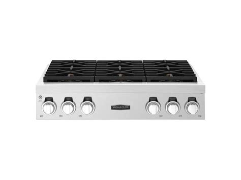 48" Gas Pro Range with 6 Burners and Griddle | Signature Kitchen Suite