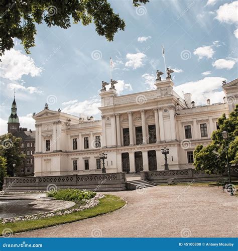 Lund University Grounds stock photo. Image of prestige - 45100800