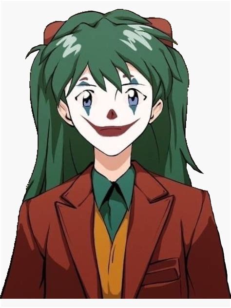 "Joker Asuka" Sticker for Sale by trolling-inc | Redbubble