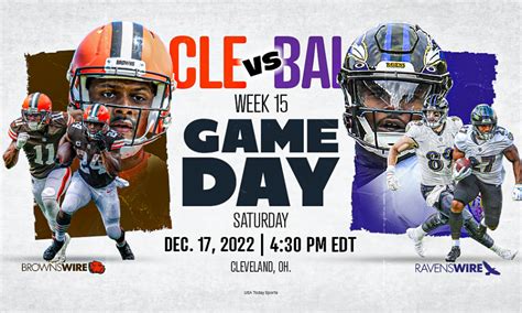 Ravens vs. Browns: How to watch, listen, and stream