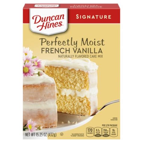 Duncan Hines® Signature French Vanilla Cake Mix, 15.25 oz - Kroger