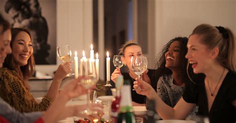 Group of Women Having Dinner · Free Stock Photo