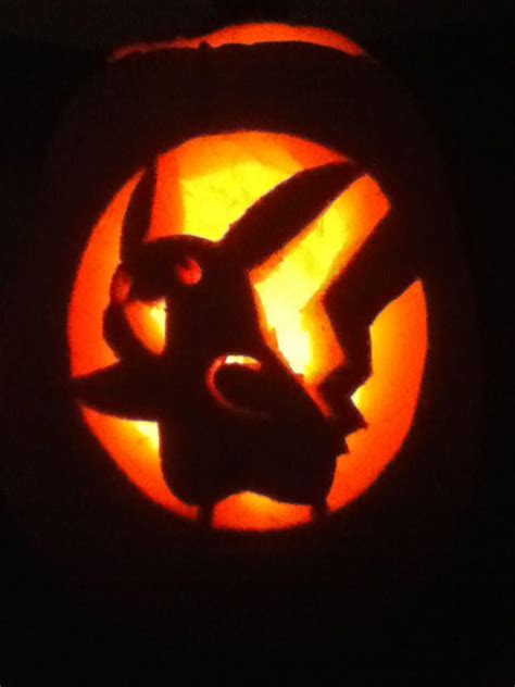 Pikachu Pumpkin by https://www.deviantart.com/greencauldron08 on ...