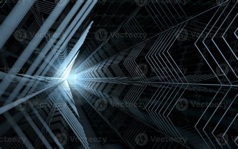 Dark tunnel background, 3d rendering. 27858171 Stock Photo at Vecteezy