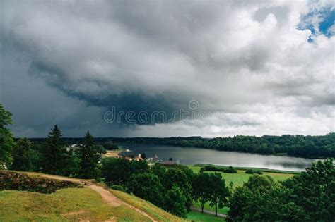 Viljandi Lake in Estonia stock photo. Image of pastoral - 3301914