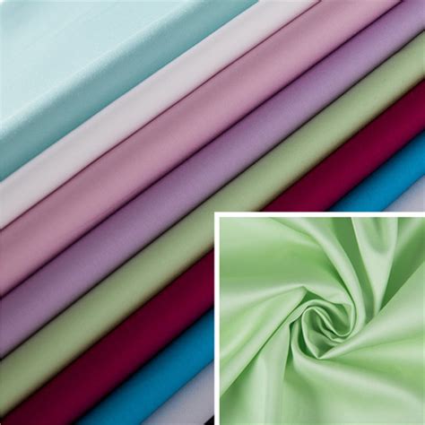 Wrinkle-Free Liquid Ammonia Finishing 100 Cotton Satin Silk Fabric - Shirt Fabric and Shirting ...