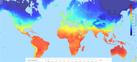 Animated Temperature Map of the World throughout the year [1600 × 730] : r/MapPorn