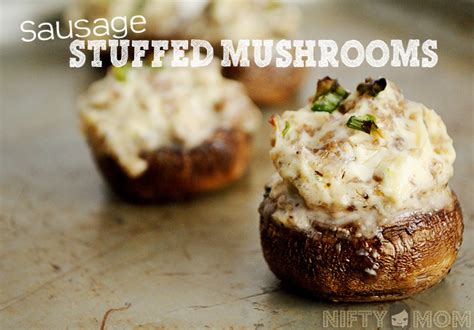 Sausage Stuffed Mushrooms Recipe