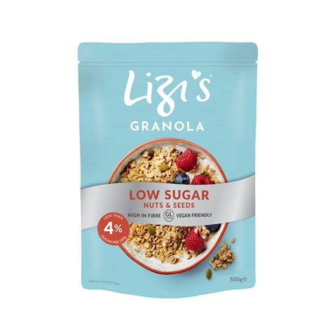 Low Sugar Granola | Granola Cereal | Lizi's