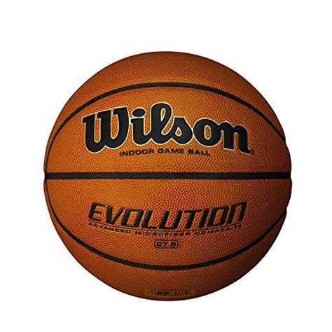 Wilson Evolution Game Basketball, Black, Official Size - 29.5" (WTB0516R), Original | Pricepulse