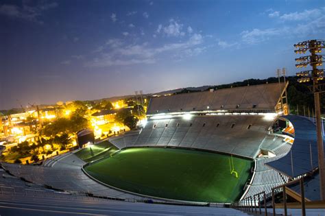 Clemson Football Stadium At Night