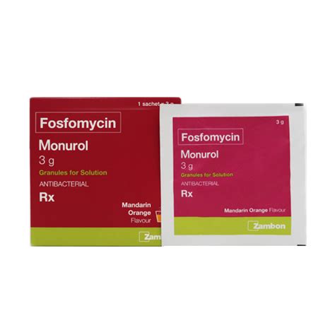 Fosfomycin Monurol | Exporter | Supplier | Distributor