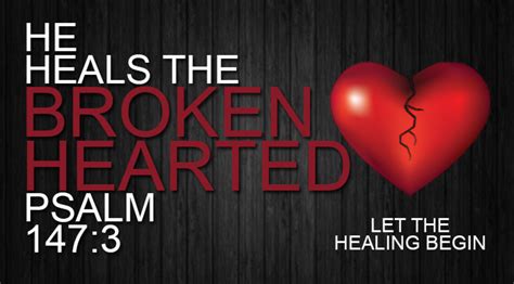 God can heal the brokenhearted & binds up their wounds! | HubPages